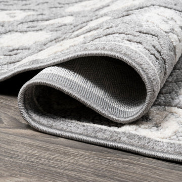 Gallia Tile Trellis High-low Indoor/outdoor Area Rug